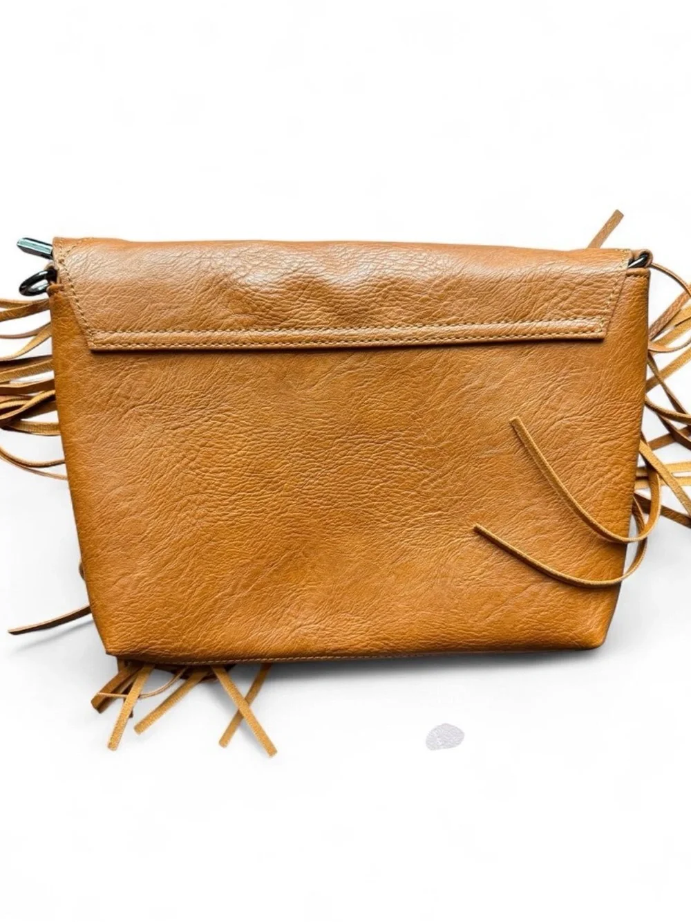 Brown Boho Western Fringe Clutch Crossbody Bag